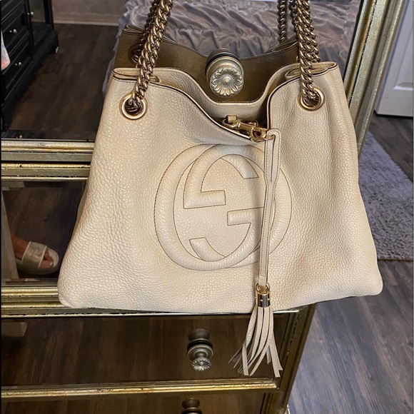 GUCCI GG LOGO SOHO BAG - Picture 3 of 5